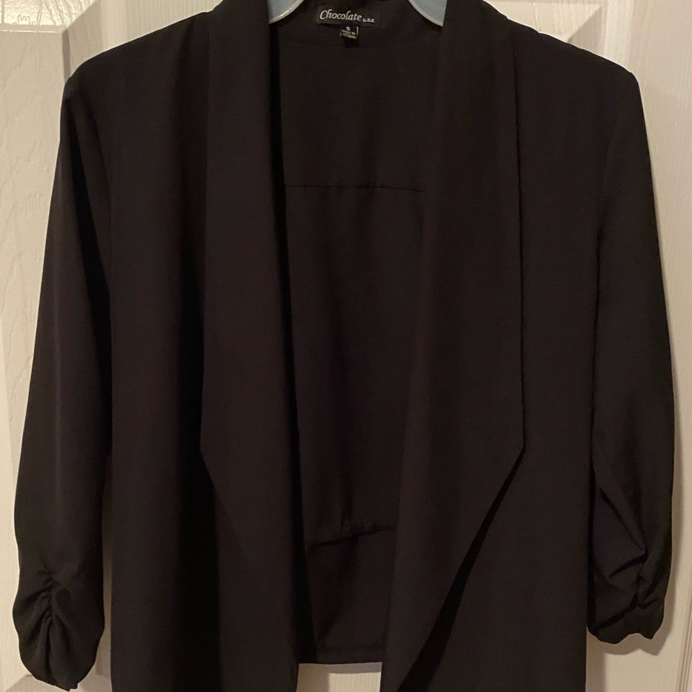 Black Hanging Blazer